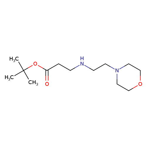 tert-butyl 3-{[2-(morpholin-4-yl)ethyl]amino}propanoate