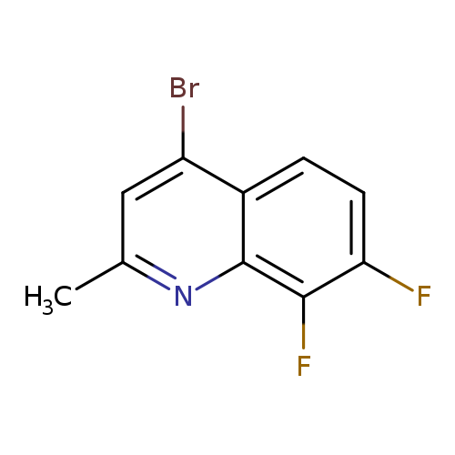 4-BROMO-7,8-DIFLUORO-2-METHYLQUINOLINE