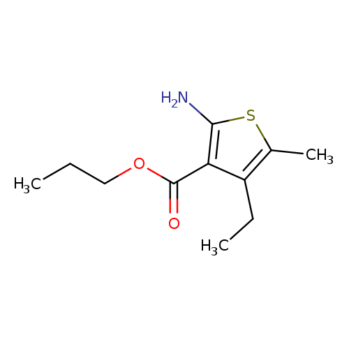 Propyl 2-amino-4-ethyl-5-methylthiophene-3-carboxylate