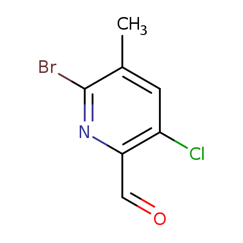 6-bromo-3-chloro-5-methylpyridine-2-carbaldehyde