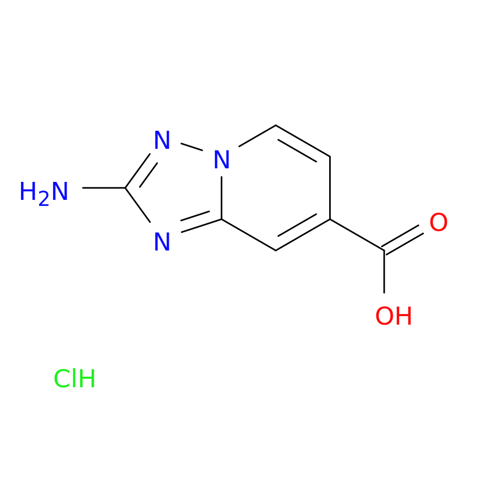 2-amino-[1,2,4]triazolo[1,5-a]pyridine-7-carboxylic acid hydrochloride