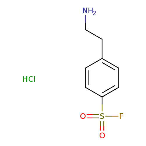 Benzenesulfonyl fluoride, 4-(2-aminoethyl)-, hydrochloride (1:1)