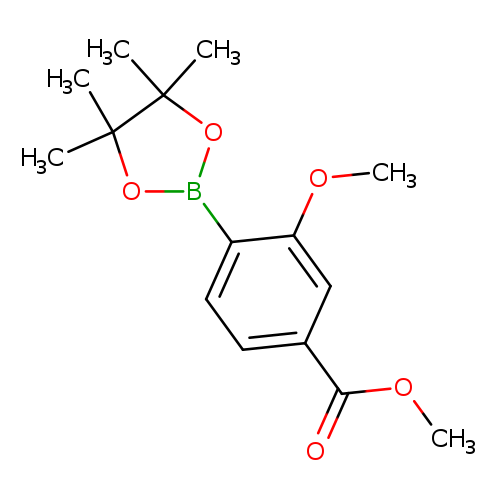 Benzoic acid, 3-methoxy-4-(4,4,5,5-tetramethyl-1,3,2-dioxaborolan-2-yl)-, methyl ester