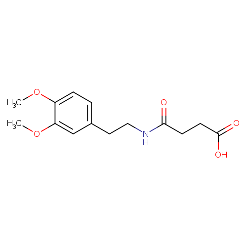 4-[(3,4-dimethoxyphenethyl)amino]-4-oxobutanoic acid