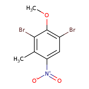 2,6-dibromo-3-methyl-4-nitroanisole