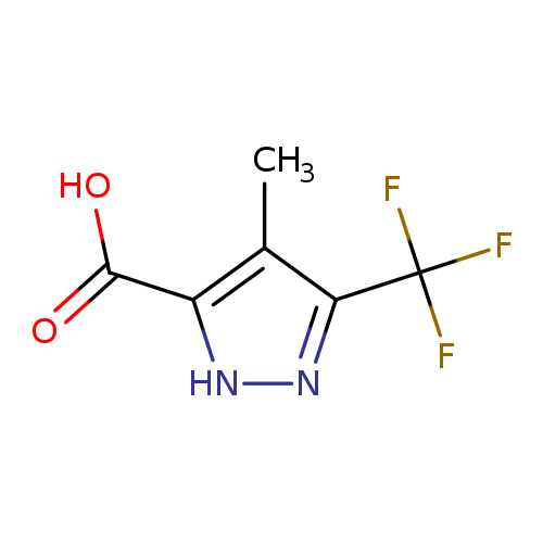 4-methyl-3-(trifluoromethyl)-1H-pyrazole-5-carboxylic acid