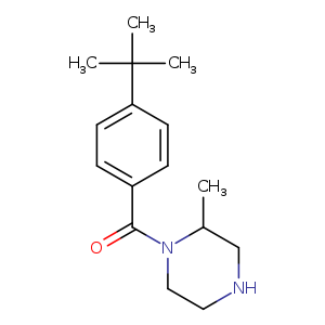 1-(4-tert-butylbenzoyl)-2-methylpiperazine