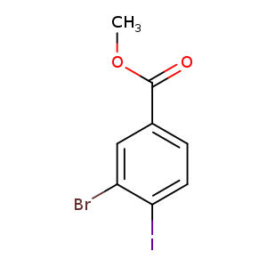 Benzoic acid, 3-bromo-4-iodo-, methyl ester
