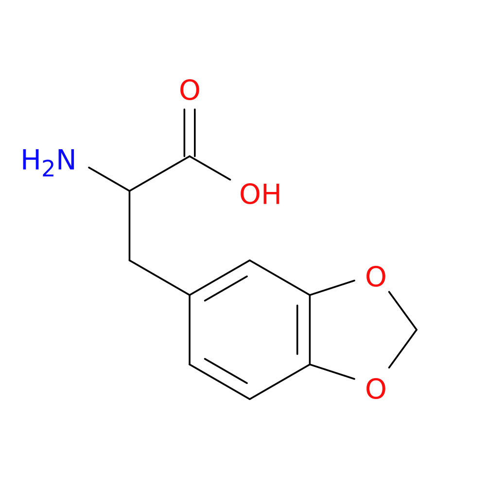 2-amino-3-(1,3-dioxaindan-5-yl)propanoic acid