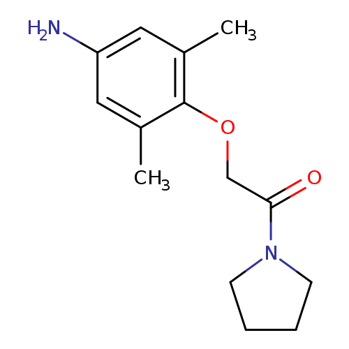 [3,5-Dimethyl-4-(2-oxo-2-pyrrolidin-1-ylethoxy)phenyl]amine