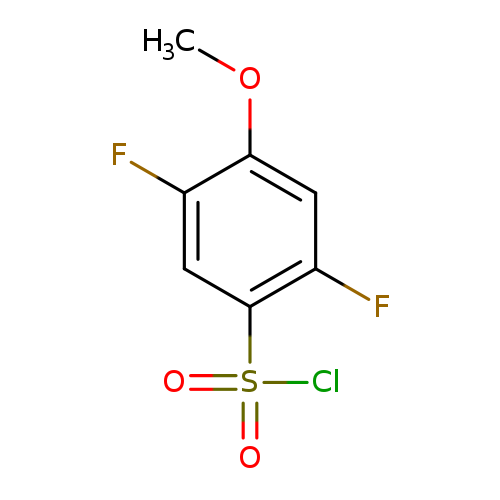 2,5-Difluoro-4-methoxybenzene-1-sulfonyl chloride