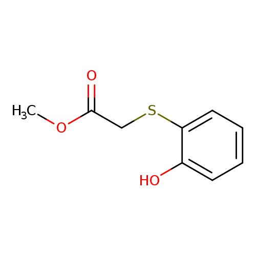 Methyl 2-[(2-hydroxyphenyl)sulfanyl]acetate