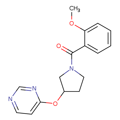 4-{[1-(2-methoxybenzoyl)pyrrolidin-3-yl]oxy}pyrimidine