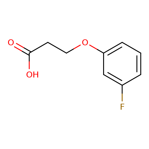 Propanoic acid, 3-(3-fluorophenoxy)-