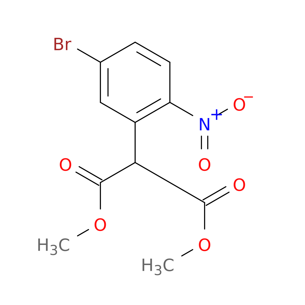 DIMETHYL 2-(5-BROMO-2-NITROPHENYL)MALONATE