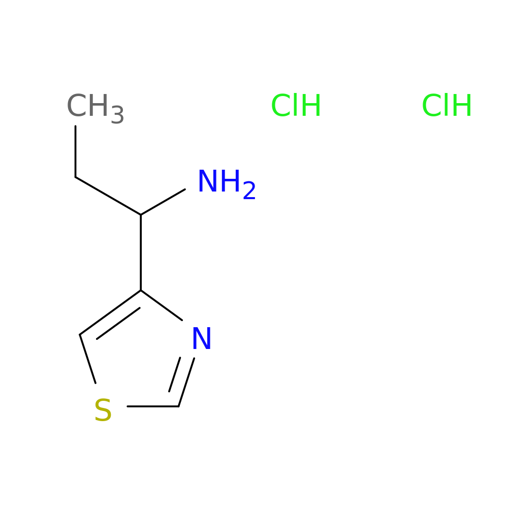 1-(Thiazol-4-yl)propan-1-amine dihydrochloride