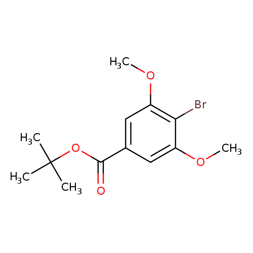 Benzoic acid, 4-bromo-3,5-dimethoxy-, 1,1-dimethylethyl ester