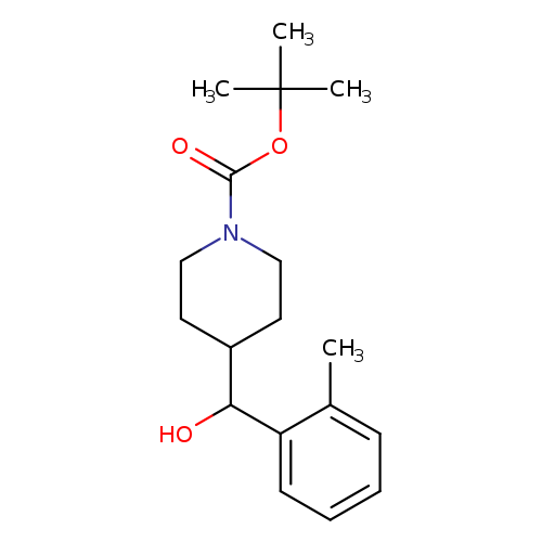 TERT-BUTYL 4-(HYDROXY(O-TOLYL)METHYL)PIPERIDINE-1-CARBOXYLATE