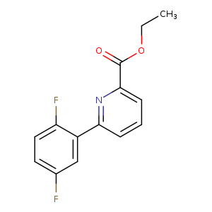 Ethyl 6-(2,5-difluorophenyl)picolinate