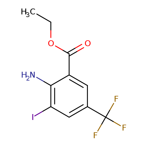 ethyl 2-amino-3-iodo-5-(trifluoromethyl)benzoate