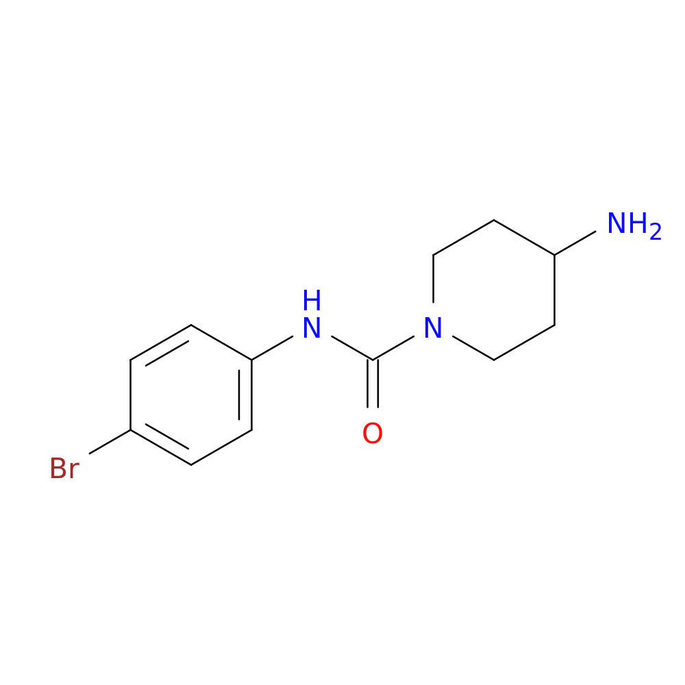 4-Amino-n-(4-bromophenyl)piperidine-1-carboxamide