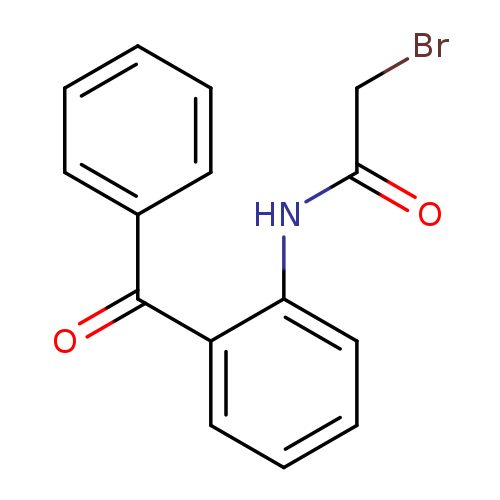 Acetamide, N-(2-benzoylphenyl)-2-bromo-