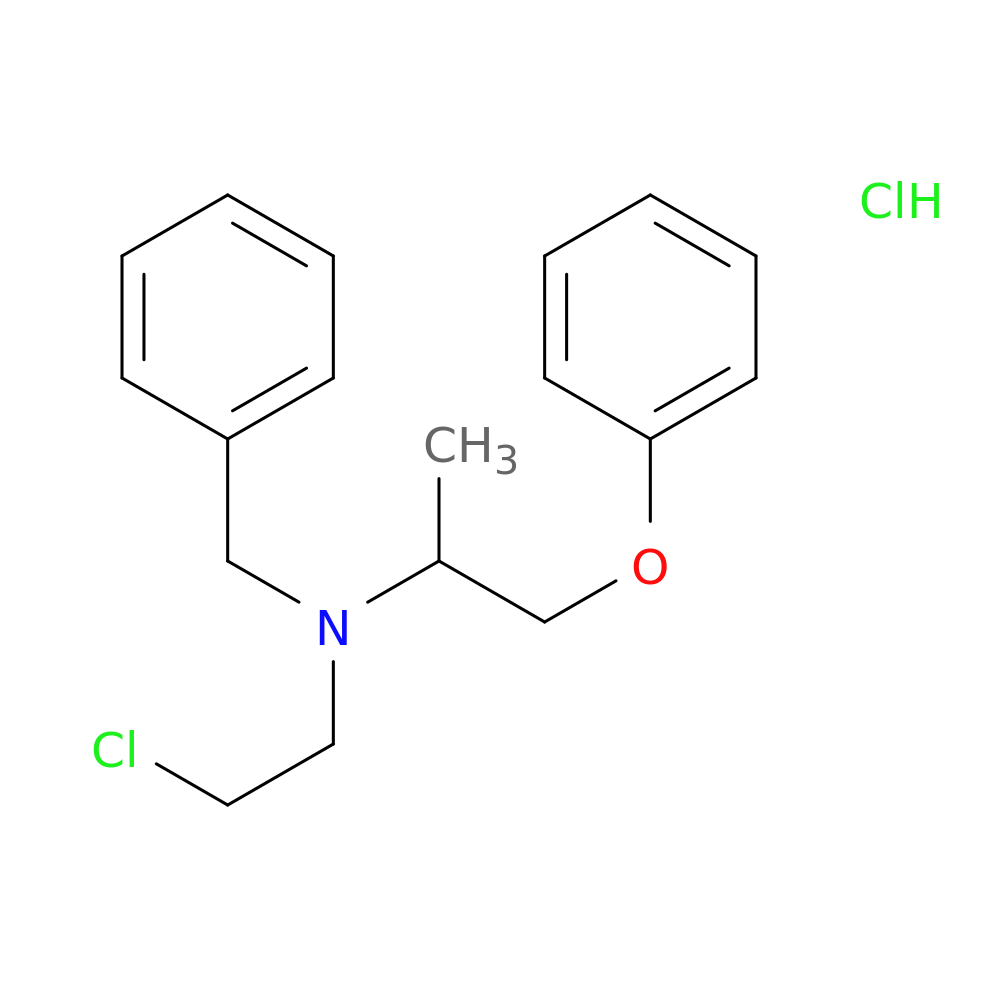 N-Benzyl-N-(2-chloroethyl)-1-phenoxypropan-2-amine hydrochloride