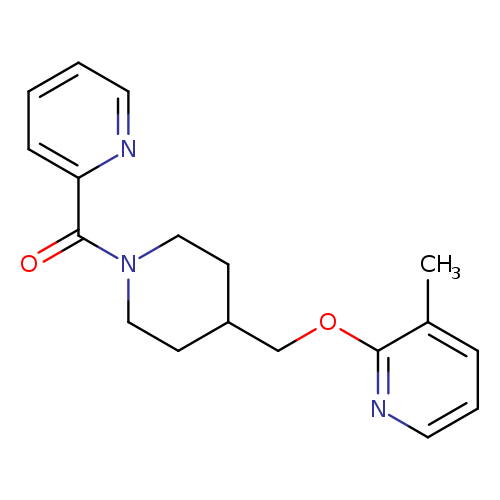 3-methyl-2-{[1-(pyridine-2-carbonyl)piperidin-4-yl]methoxy}pyridine