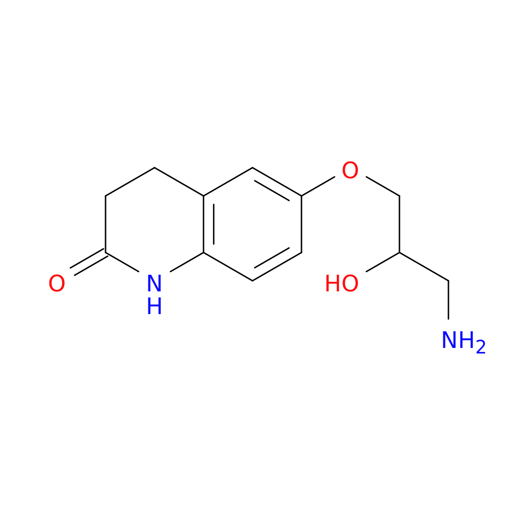 6-(3-amino-2-hydroxypropoxy)-1,2,3,4-tetrahydroquinolin-2-one