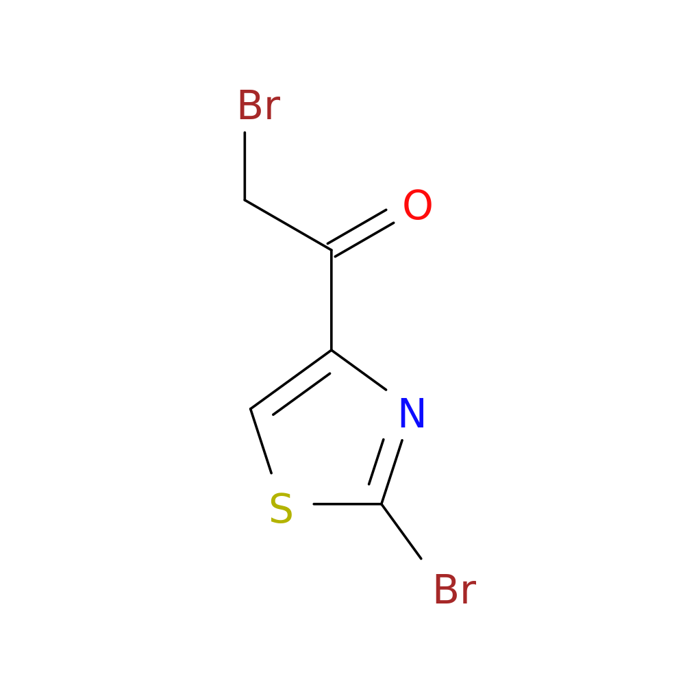 2-bromo-1-(2-bromo-1,3-thiazol-4-yl)ethan-1-one