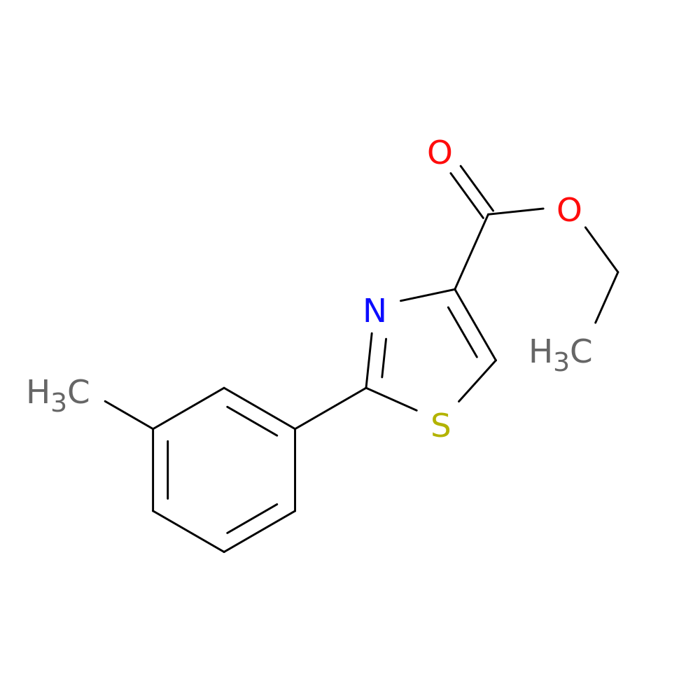 2-m-Tolyl-thiazole-4-carboxylic acid ethyl ester