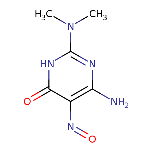 4-Amino-2-dimethylamino-6-hydroxy-5-nitrosopyrimidine [for Determination of Co(III), Fe(II)],