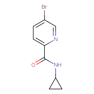 5-Bromo-N-cyclopropylpyridine-2-carboxamide