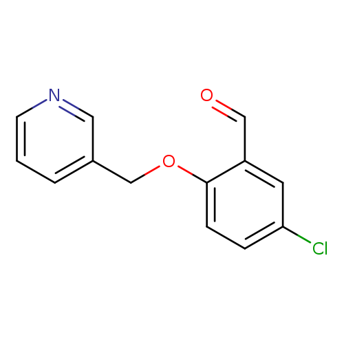 5-chloro-2-(pyridin-3-ylmethoxy)benzaldehyde