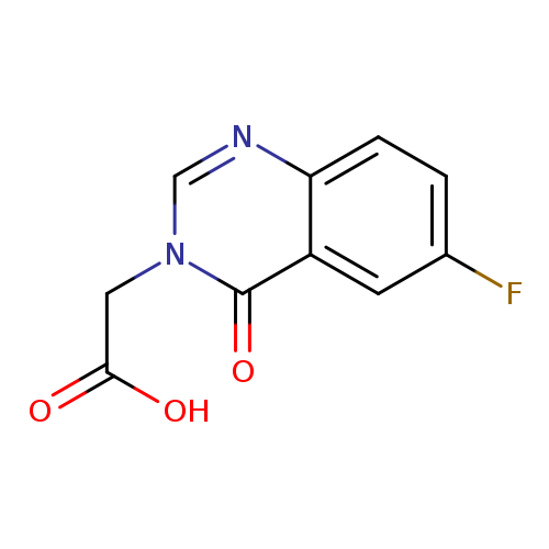 2-(6-fluoro-4-oxo-3,4-dihydroquinazolin-3-yl)acetic acid
