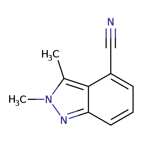 2,3-Dimethyl-2H-indazole-4-carbonitrile