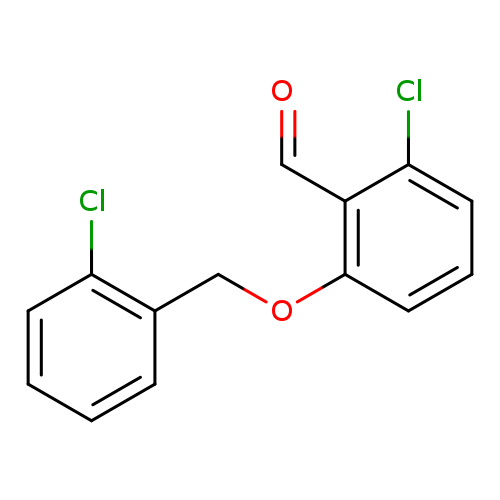2-chloro-6-[(2-chlorophenyl)methoxy]benzaldehyde