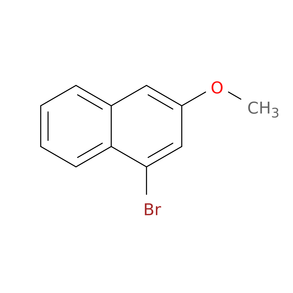 1-Bromo-3-methoxynaphthalene