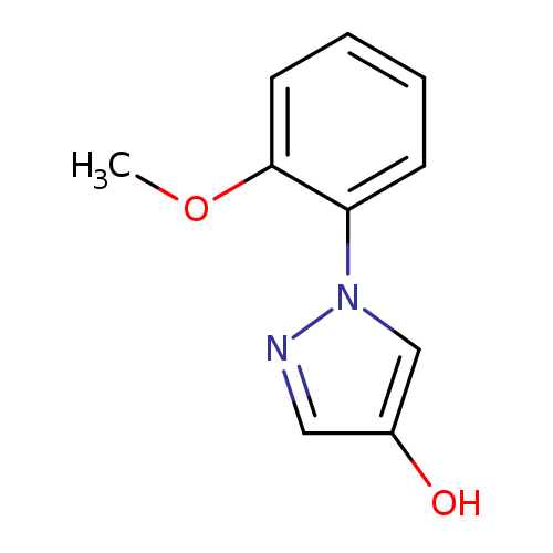 1-(2-methoxyphenyl)-1H-pyrazol-4-ol