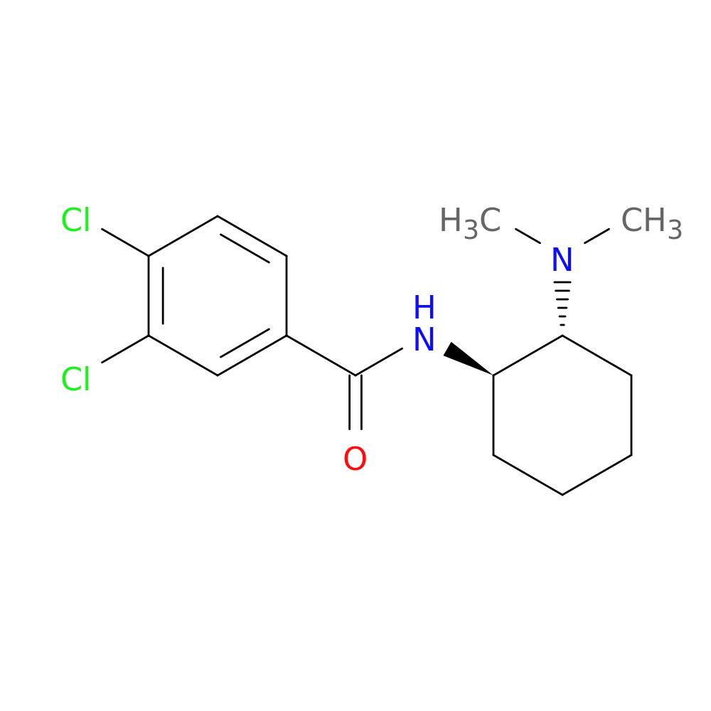 <em>trans</em>-3,4-dichloro-N-[2-(dimethylamino)cyclohexyl]-benzamide