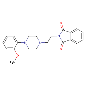 2-(2-(4-(2-Methoxyphenyl)piperazin-1-yl)ethyl)isoindoline-1,3-dione
