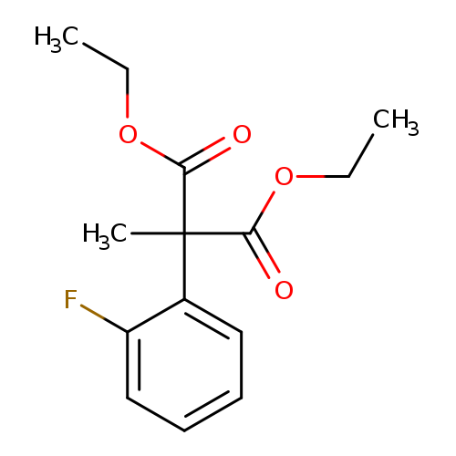 1,3-diethyl 2-(2-fluorophenyl)-2-methylpropanedioate