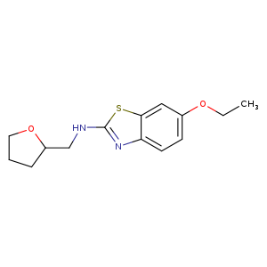 6-ETHOXY-N-(OXOLAN-2-YLMETHYL)-1,3-BENZOTHIAZOL-2-AMINE