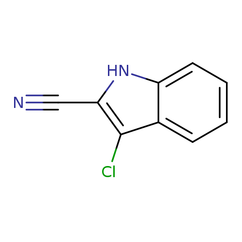 3-Chloro-1H-indole-2-carbonitrile