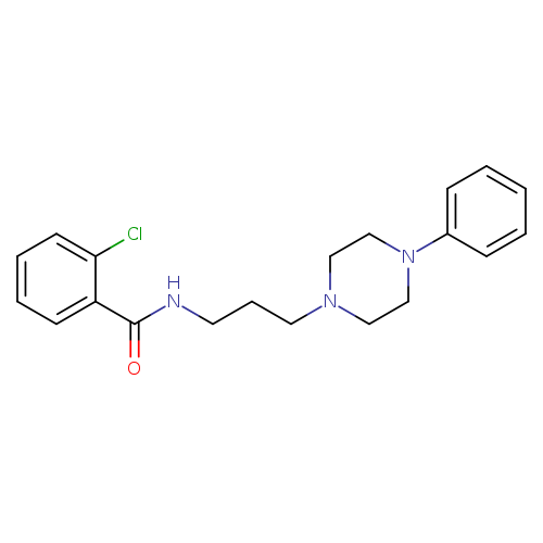 2-chloro-N-[3-(4-phenylpiperazin-1-yl)propyl]benzamide