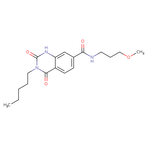 N-(3-methoxypropyl)-2,4-dioxo-3-pentyl-1,2,3,4-tetrahydroquinazoline-7-carboxamide