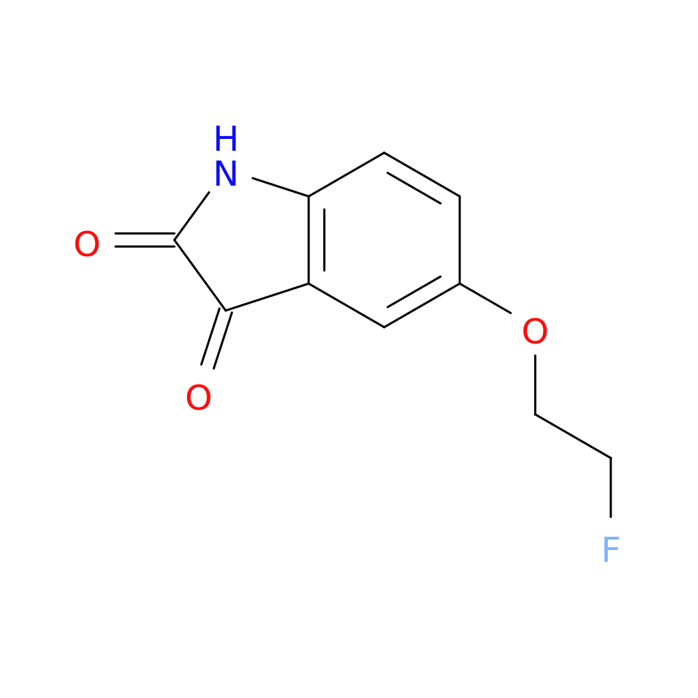 5-(2-fluoroethoxy)-2,3-dihydro-1H-indole-2,3-dione