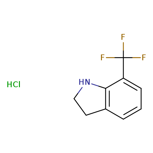 7-(trifluoromethyl)-2,3-dihydro-1H-indole hydrochloride
