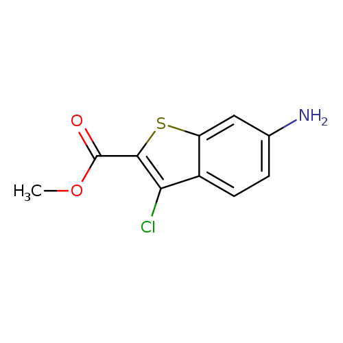 Methyl 6-Amino-3-chlorobenzo[b]thiophene-2-carboxylate