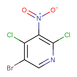 5-broMo-2,4-dichloro-3-nitropyridine